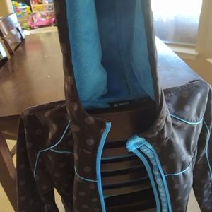 Snozu rain coat faux fur lined